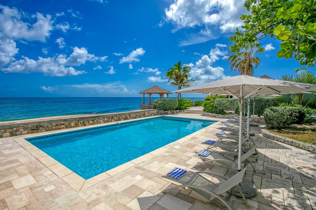 Villa rental St Martin - Swimming pool